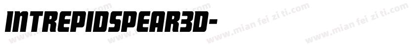 IntrepidSpear3D字体转换