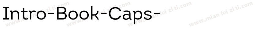 Intro-Book-Caps字体转换