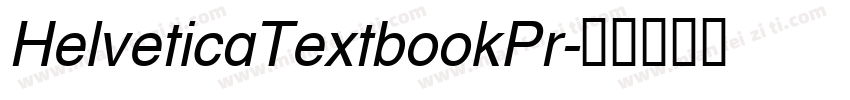 HelveticaTextbookPr字体转换