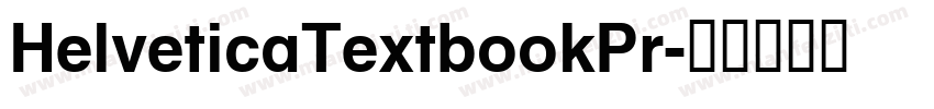 HelveticaTextbookPr字体转换