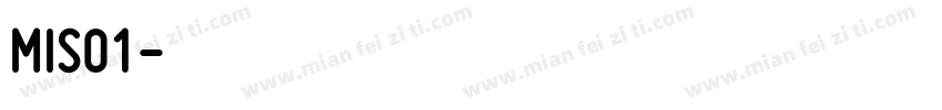 MISO1字体转换