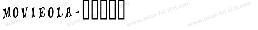 movieola字体转换