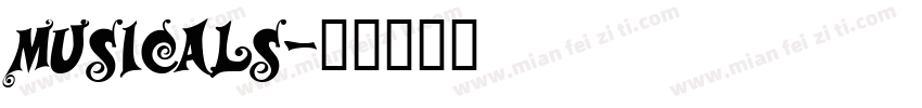 musicals字体转换