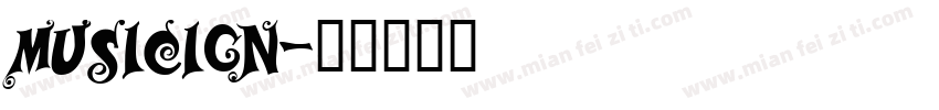 musicign字体转换