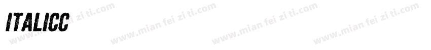 ItalicC字体转换