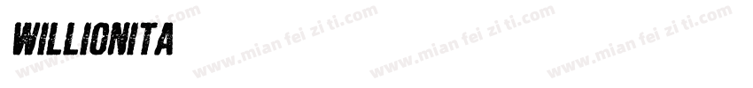 willionita字体转换