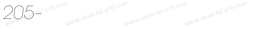 字魂205字体转换