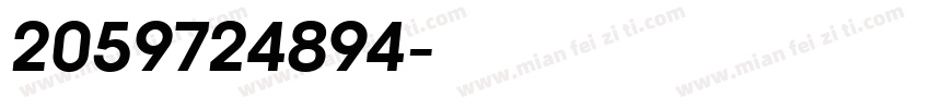 2059724894字体转换