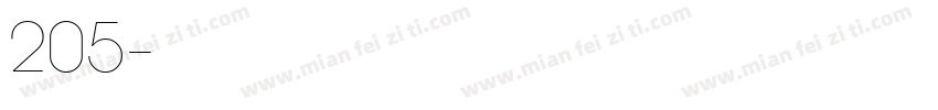 字魂205字体转换