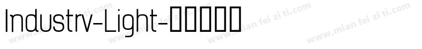 Industrv-Light字体转换