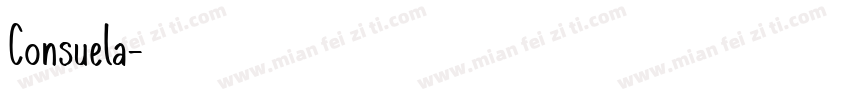 Consuela字体转换