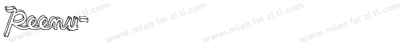 Peenu字体转换