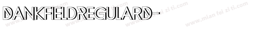 DankfieldRegularD字体转换