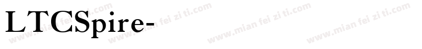 LTCSpire字体转换