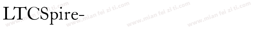 LTCSpire字体转换