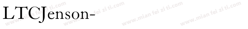 LTCJenson字体转换
