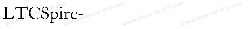 LTCSpire字体转换