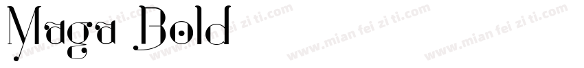 Maga-Bold字体转换