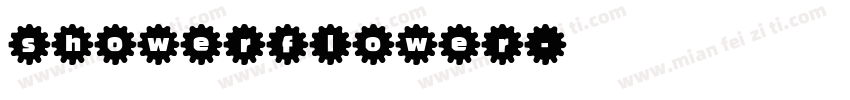 showerflower字体转换