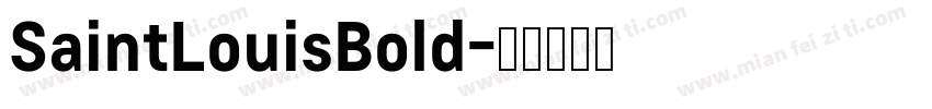 SaintLouisBold字体转换
