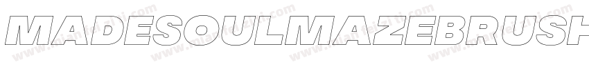 MADESoulmazeBrush字体转换