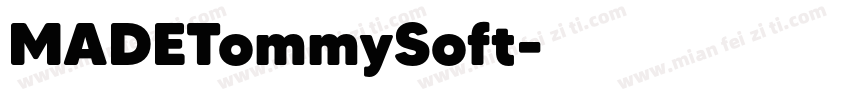 MADETommySoft字体转换