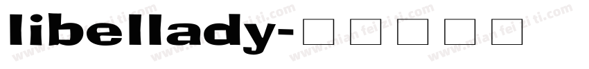 libellady字体转换