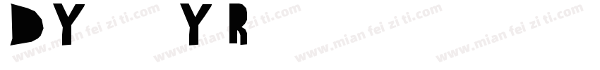 DY：XYR_0701字体转换
