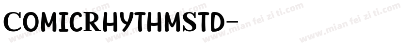 ComicRhythmStd字体转换