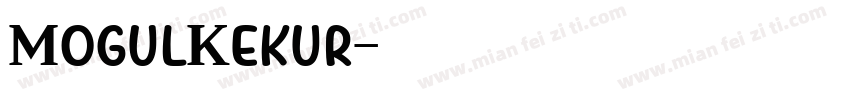 MogulKekur字体转换
