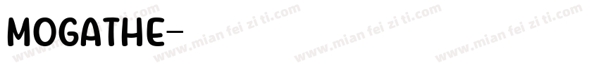 mogathe字体转换