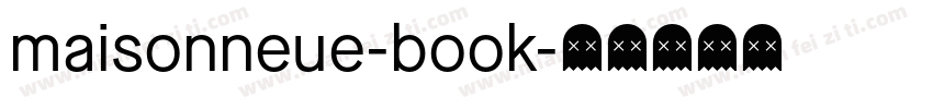 maisonneue-book字体转换