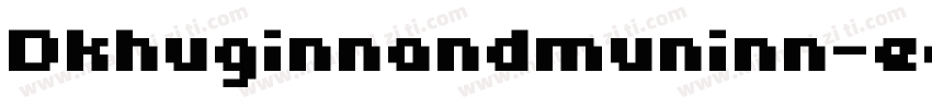 Dkhuginnandmuninn-eo63字体转换