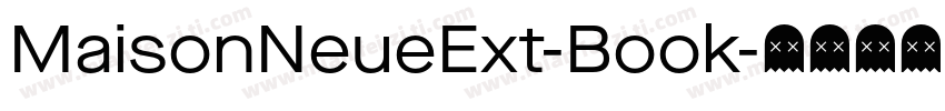 MaisonNeueExt-Book字体转换