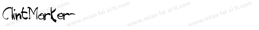 ClintMarker字体转换