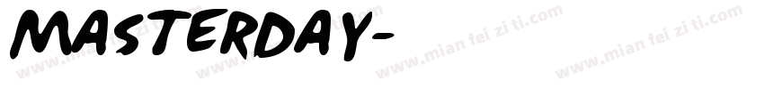 Masterday字体转换