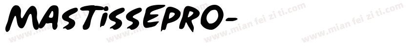 mastissepro字体转换