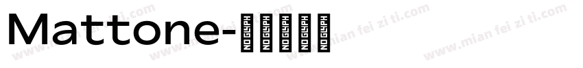 Mattone字体转换