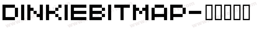 DinkieBitmap字体转换