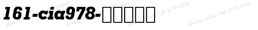 161-cia978字体转换