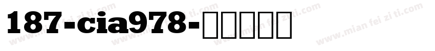 187-cia978字体转换