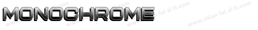 Monochrome字体转换