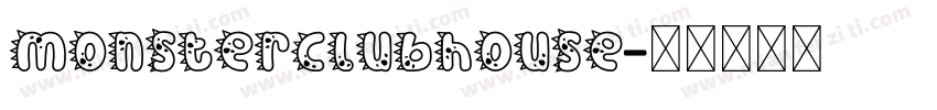MonsterClubhouse字体转换