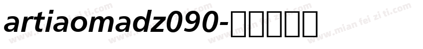 artiaomadz090字体转换