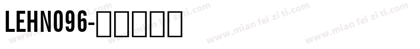 LEHN096字体转换