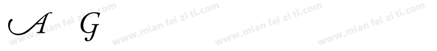 AdobeGaramond字体字体转换