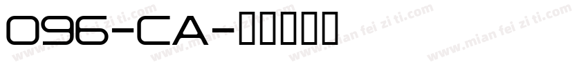 096-CA字体转换