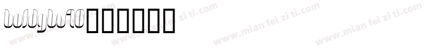 BoldGBV10字体转换