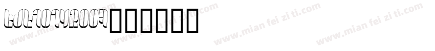 TDT10142007字体转换