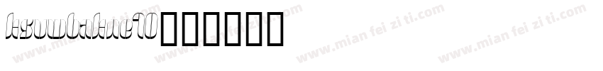 ksvwbakne10字体转换